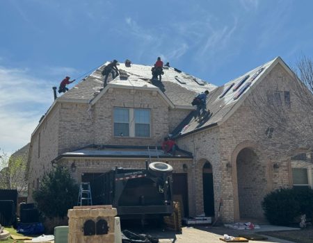 Texas hailstorm roof fixing